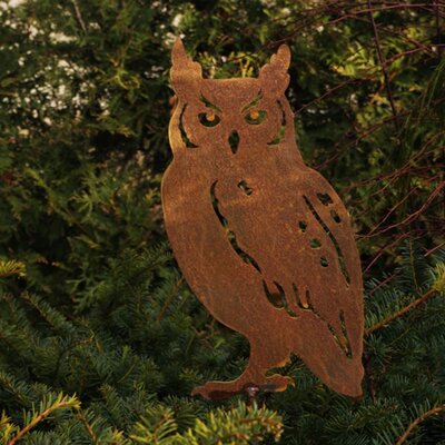 Metal Garden Stake – Owl -Image courtesy of Plantline