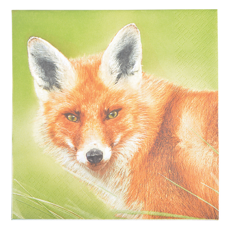 Paper Napkins fox -Image courtesy of Esschert Design