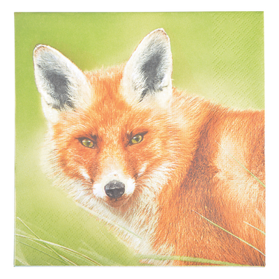 Paper Napkins fox -Image courtesy of Esschert Design