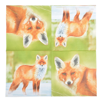 Paper Napkins fox -Image courtesy of Esschert Design