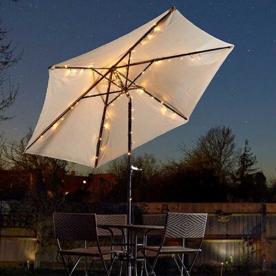 Parasol String Lights 72 LED (Solar)