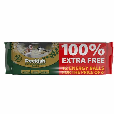 Peckish Extra Goodness Energy Ball 6 plus 6 Free