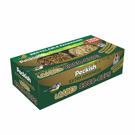 Peckish Extra Goodness Loaded Coco-Cups Twin Pack