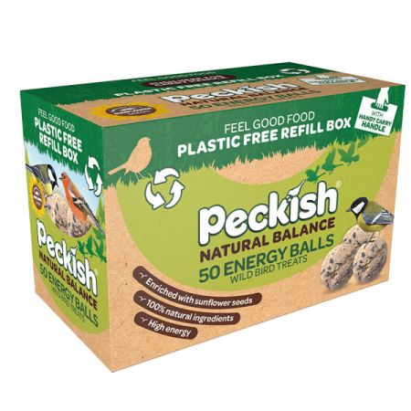 Peckish Natural Balance Energy Balls Refill Box 50