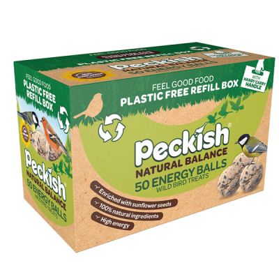 Peckish Natural Balance Energy Balls Refill Box 50