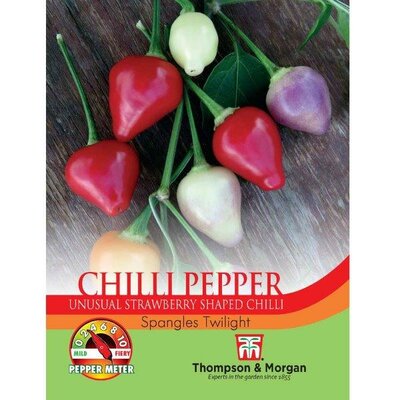 Pepper Chilli 'Spangles Twilight' - Image courtesy of Thompson & Morgan