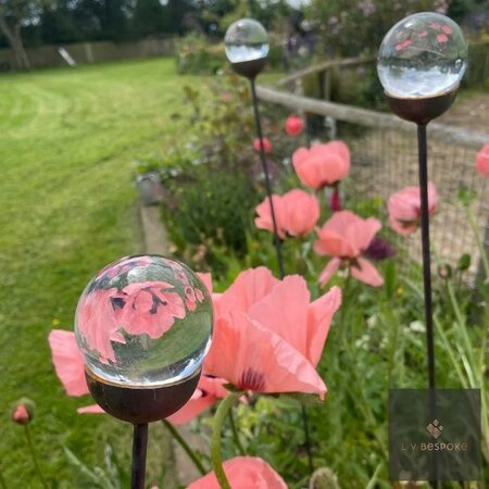 Clear Ball Stake -Image courtesy of LV Bespoke