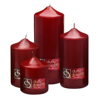 Pillar Candle Claret (200 x 100mm)