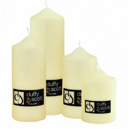 Pillar Candle Ivory (150x80mm)