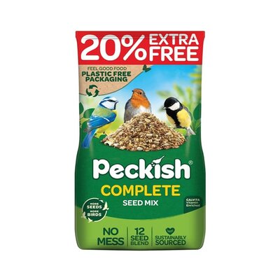 Peckish Complete seed mix (1.7kg + 20% Extra Free)