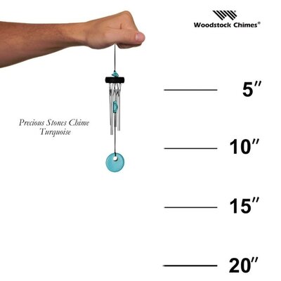 Precious Stones Chimes - Turquoise -Image courtesy of Woodstock Chimes