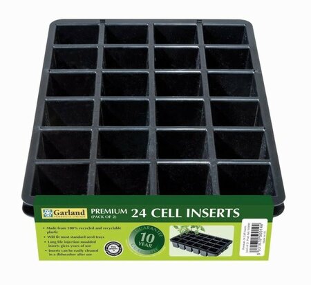 Premium 24 Cell Inserts (2) -Image courtesy of Unichem
