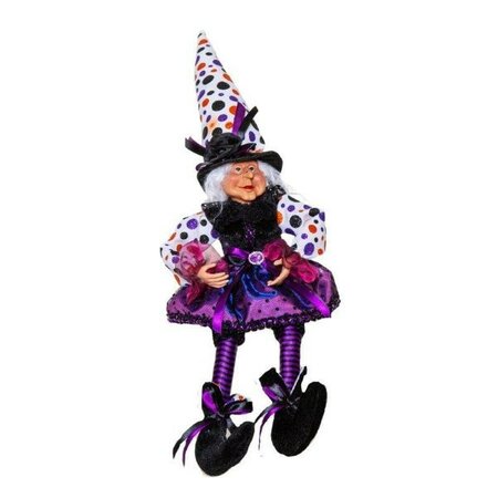 Purple/Black Witch Sitting -Image courtesy of Elmes