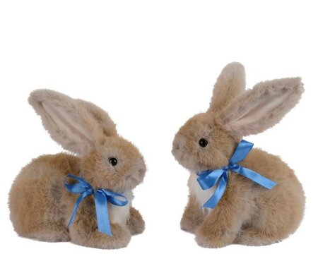 Rabbit with blue bow -Image courtesy of Kaemingk