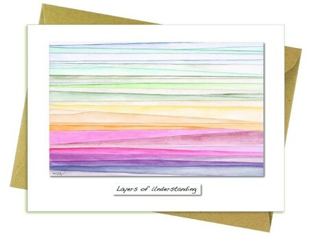 Layers of Understanding Greeting Card - Image courtesy of Rita Oates