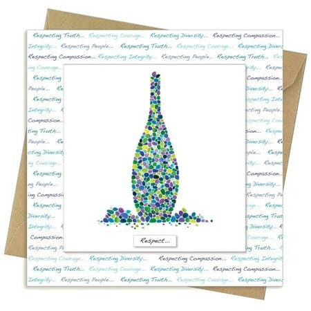 Respect Greeting Card - Image courtesy of Rita Oates
