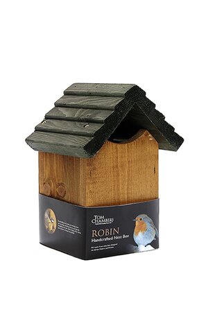 Robin Nest Box - Image courtesy of Tom Chambers