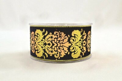 Rococo Velvet Ribbon With Gold Back -Image courtesy of Elmes