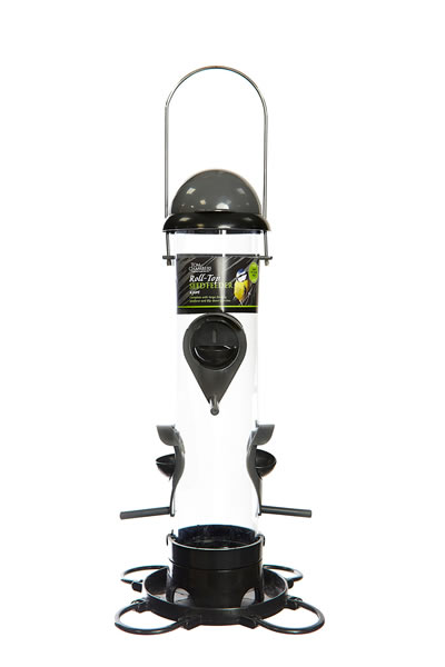 Roll Top Seed Feeder 4 port - Image courtesy of Tom Chambers