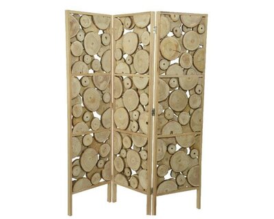 Room divider paulownia wood (blond)