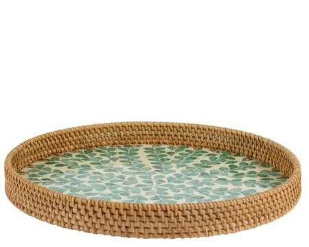 Round Rattan Tray -Image courtesy of Kaemingk