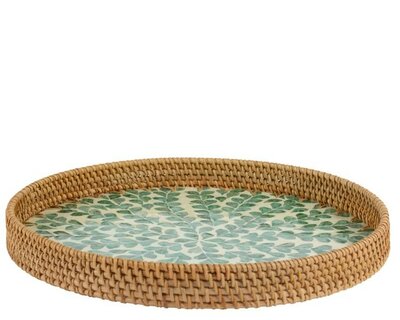 Round Rattan Tray -Image courtesy of Kaemingk