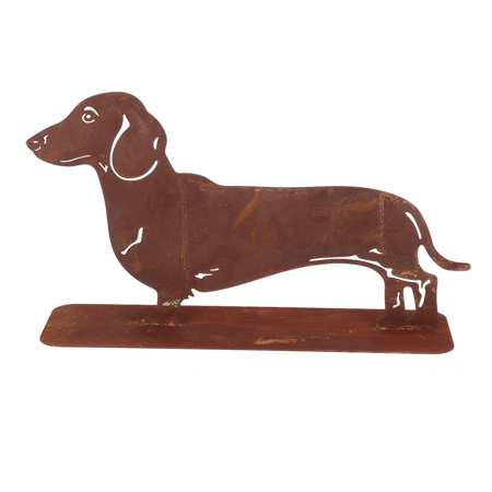 Rust dachshund -Image courtesy of Esschert Design