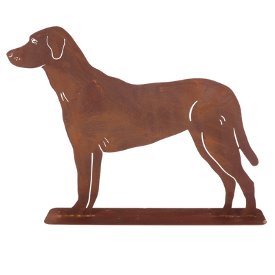 Rust dog standing -Image courtesy of Esschert Design