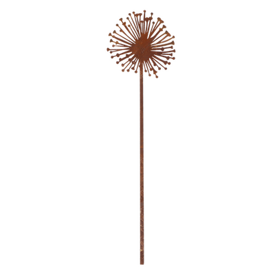 Rust garden stake – Allium -Image courtesy of Esschert Design