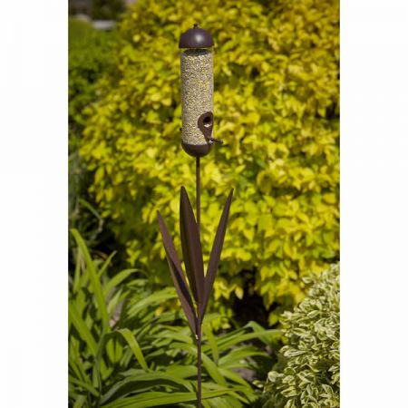 Rustic Reed Seed Feeder