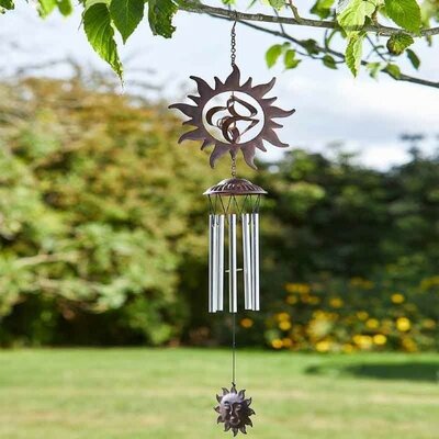 Rusty Sun Windchime -Image courtesy of Smart Garden Rpoducts