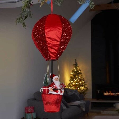 Santa's Ruby Sequined Balloon -Image courtesy of Smart Garden Products