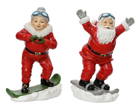 Santa skiing - image 1