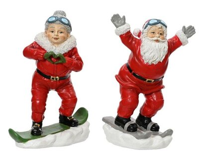 Santa skiing - image 1