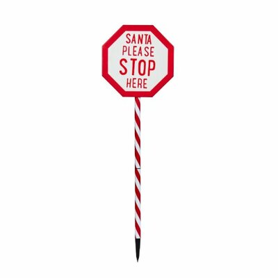 Santa Stop Here! Stake Light - image 2