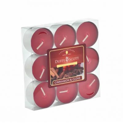 Scented Tealights: 9 Cinnamon & Clove