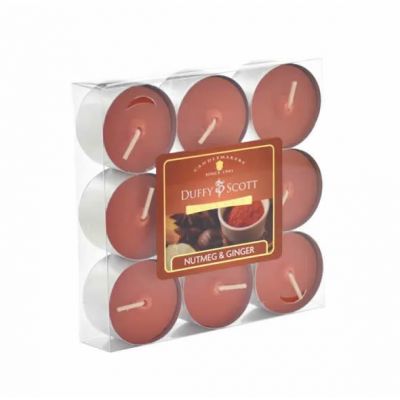 Scented Tealights: 9 Nutmeg & Ginger