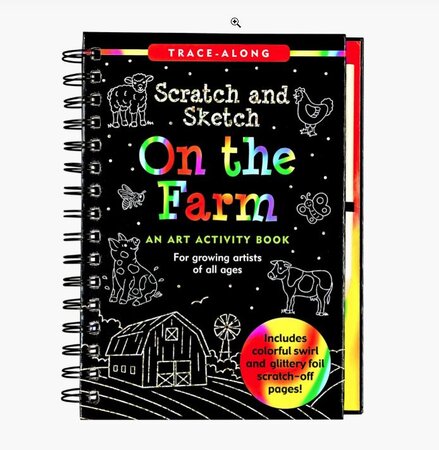 Scratch & Sketch On The Farm - Image courtesy of Peter Pauper Press