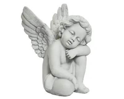 Seated Angel Statue (Polymagnesium)