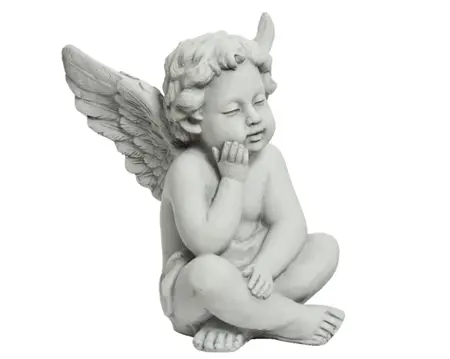 Seated Angel Statue (Polymagnesium)