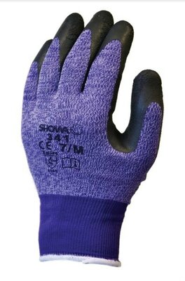 Showa Glove Purple 341(M) -Image courtesy of Unichem
