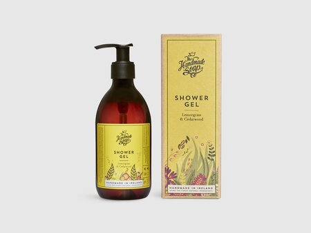 Shower Gel - Lemongrass & Cedarwood  -Image courtesy of the Handmade Soap co.