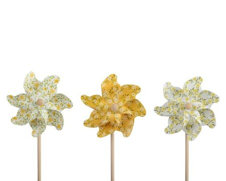 Small Windmill with flowers -Image courtesy of Kaemingk