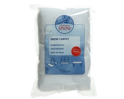 Snow carpet polyester (white)