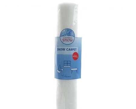 Snow carpet polyester (white)