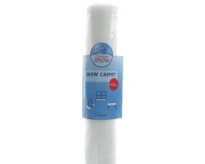 Snow carpet polyester (white)