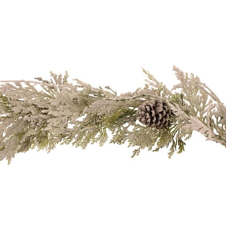 Snowy Pine Garland - Image courtesy of Sage Decor