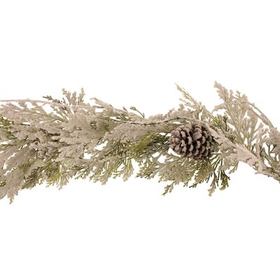 Snowy Pine Garland - Image courtesy of Sage Decor