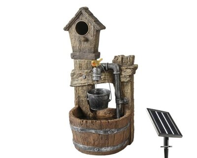 Solar Barrel Fountain -Image courtesy of Kaemingk