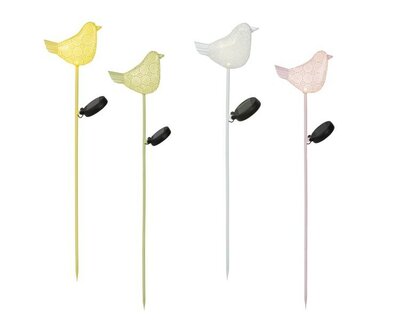 Solar bird stake light -Image courtesy of Kaemingk